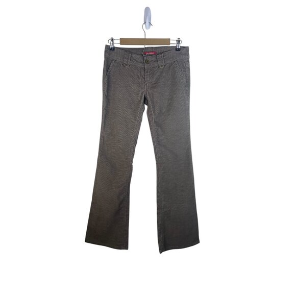Unionbay Womens Corduroy Bootcut Pants Size 7 Y2K Vintage - Picture 1 of 13